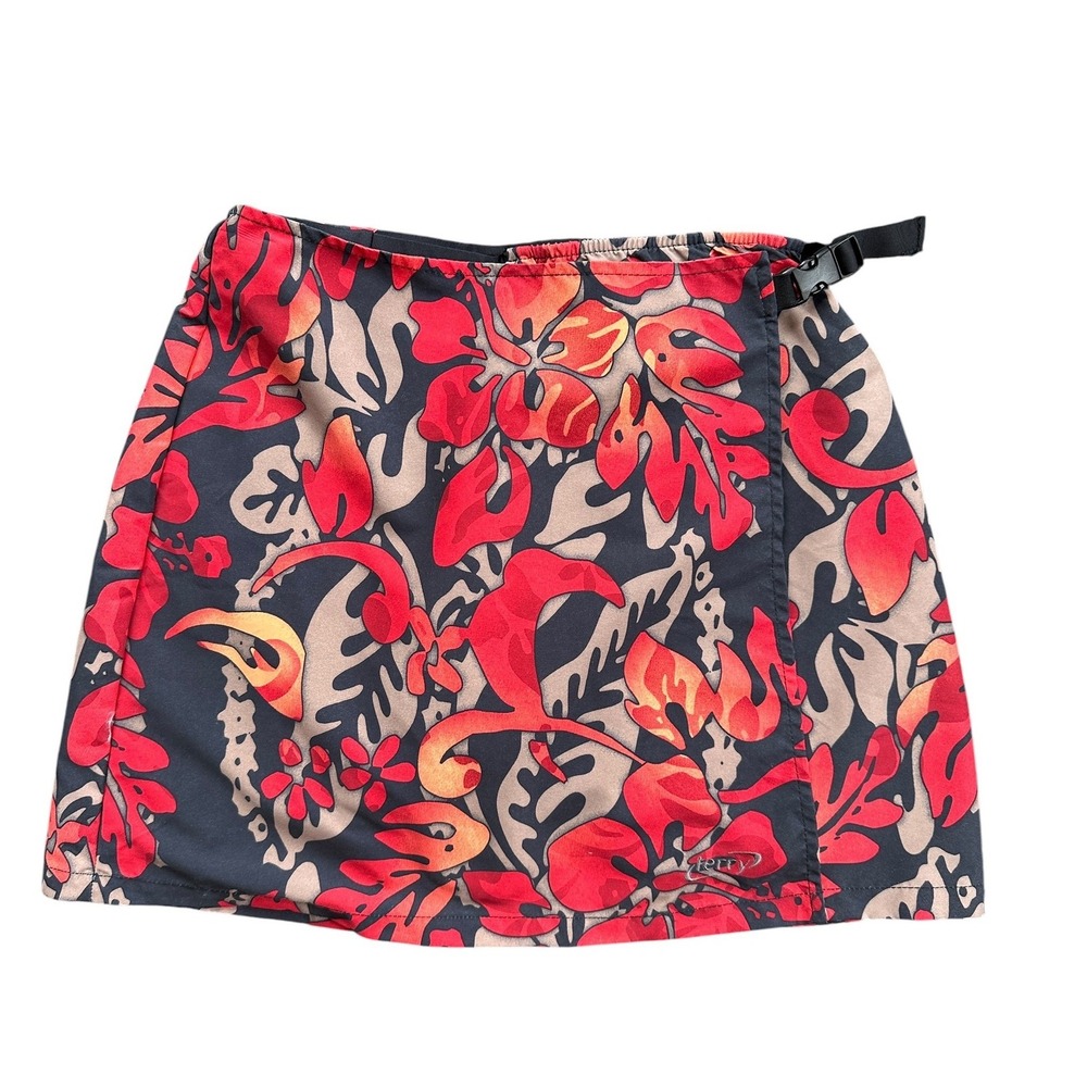 Terry Bicycles Cycling Skort Womens Medium Red Floral Padded Chamois Bike Skirt